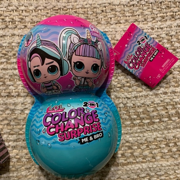 LOL Surprise dolls Bundle Me & my bro color change & dance off trading card - Picture 2 of 5